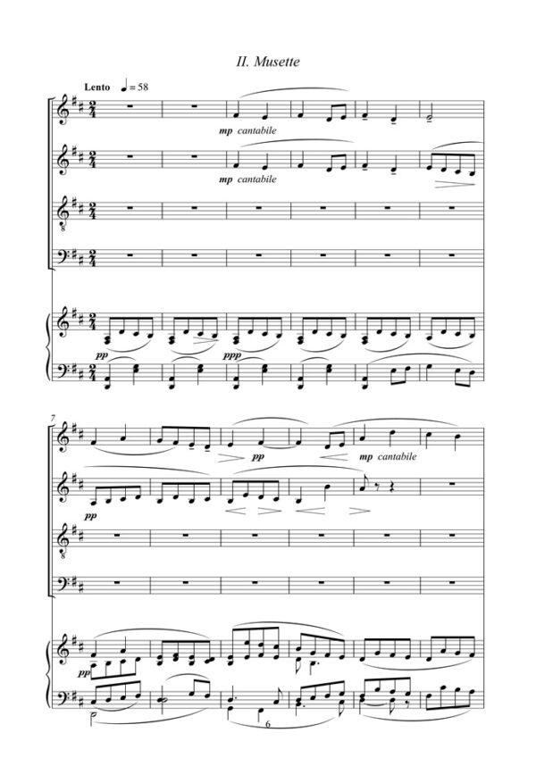 FR2 partituur - Carol, Musette & Christmas Dance (Viola Suite) - Afbeelding 3